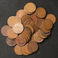 (50) 1920-1929 Lincoln Wheat Cents