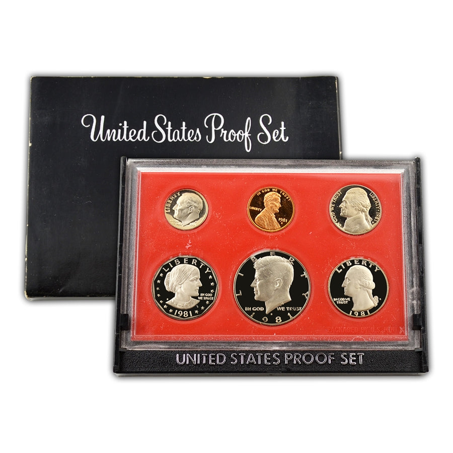 **1981 US Mint Proof Set**