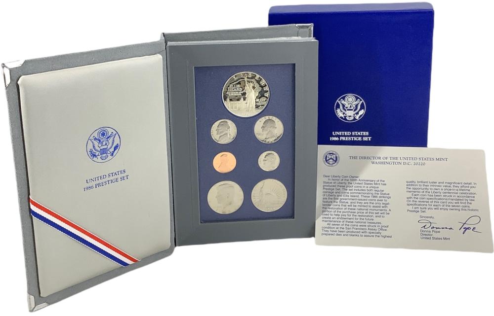 1986 US Mint Prestige Proof Set