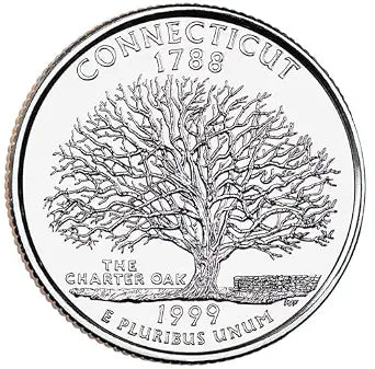 1999 Connecticut State Quarter - Uncirculated