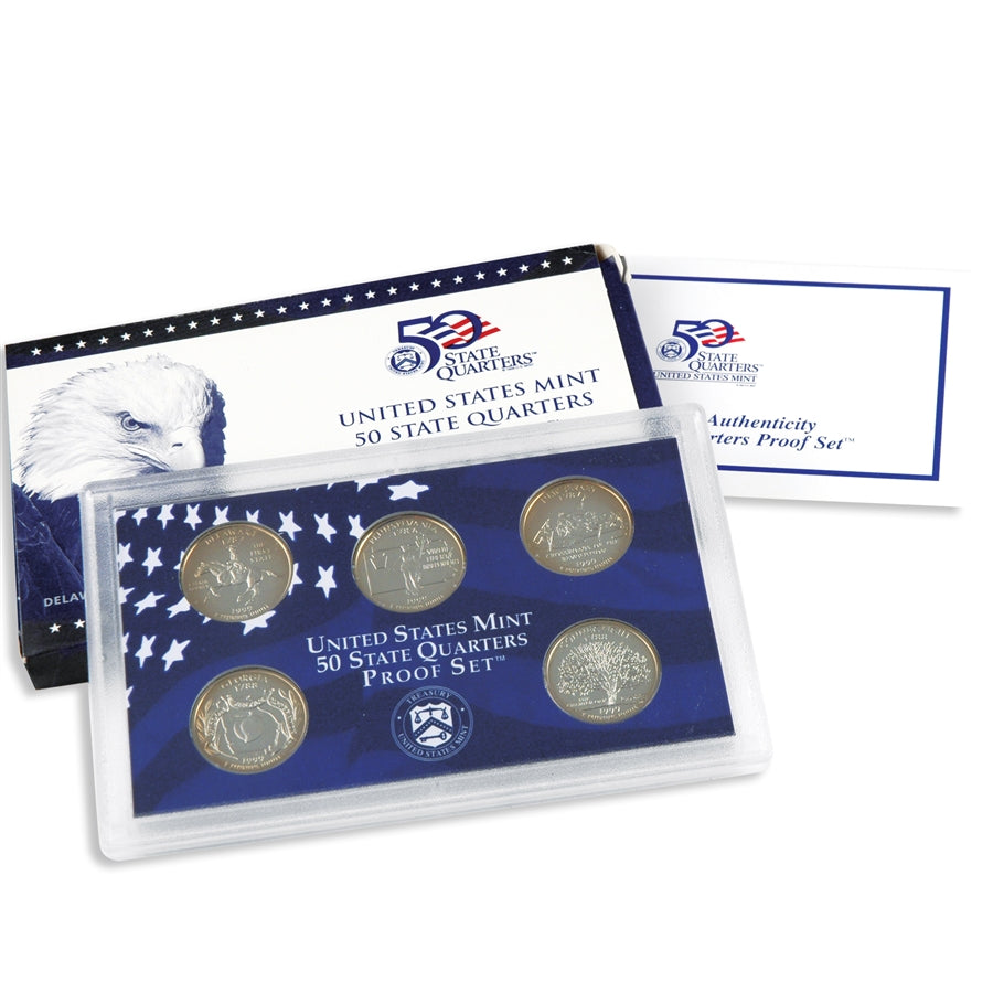1999 US Mint Quarter Proof Set
