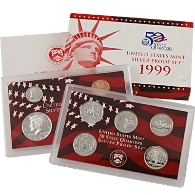 1999 US Silver Mint Proof Set