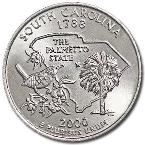 2000 South Carolina State Quarter - Uncirculated
