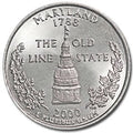 2000 Maryland State Quarter - Uncirculated
