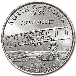 2001 North Carolina State Quarter - Uncirculated