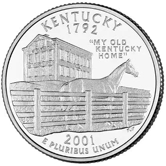 2001 Kentucky State Quarter - Uncirculated