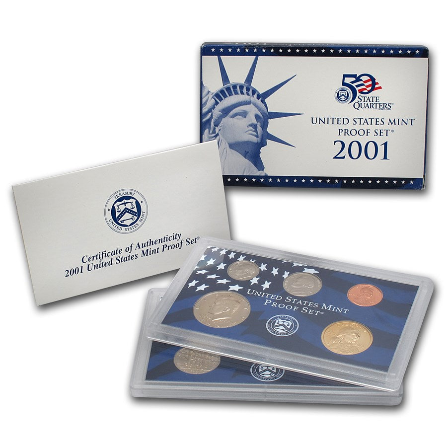 2001 US Mint Proof Set