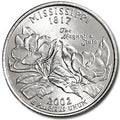 2002 Mississippi State Quarter - Uncirculated