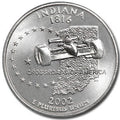 2002 Indiana State Quarter - Uncirculated