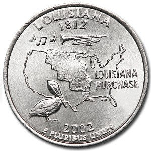 2002 Louisiana State Quarter - Uncirculated
