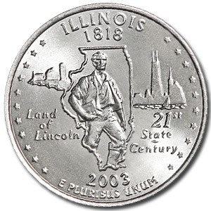 2003 Illinois State Quarter - Uncirculated