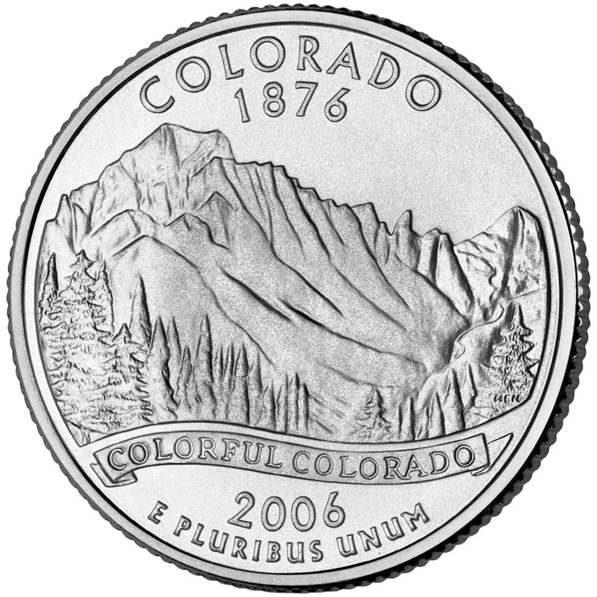 2006 Colorado State Quarter-Uncirculated