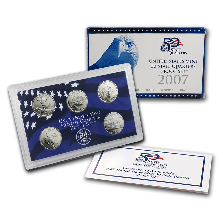 2007 US Mint Quarter Proof Set