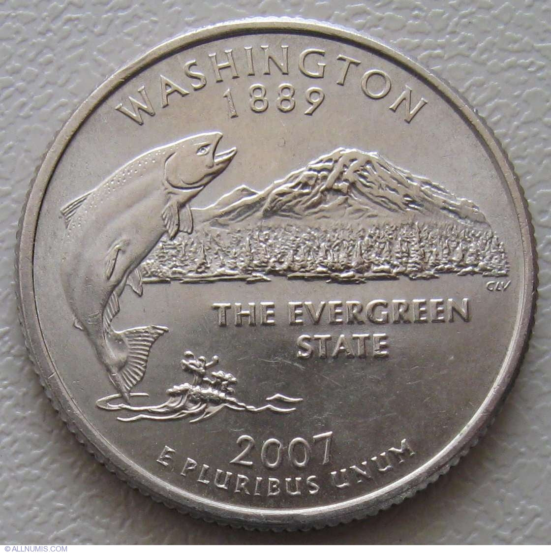 2007 Washington State Quarter-Uncirculated