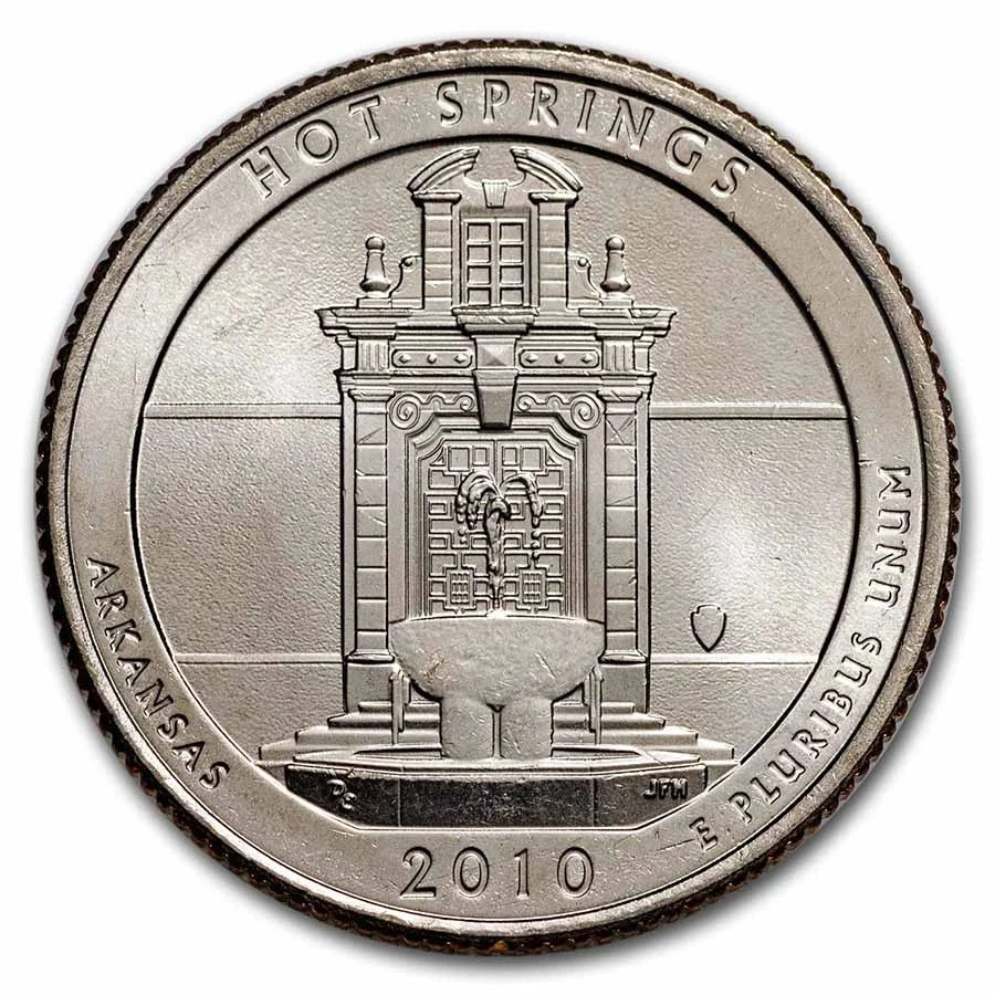 2010 Arkansas "Hot Springs" State Quarter-Uncirculated