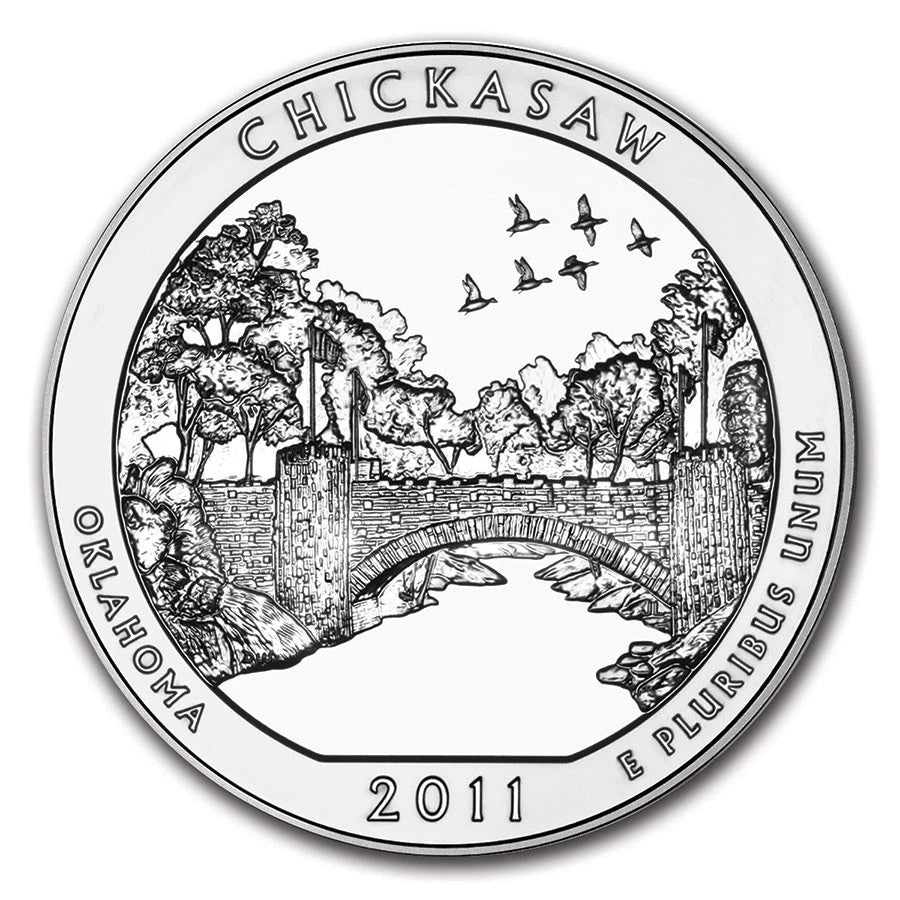 2011 Oklahoma "Chickasaw" State Quarter-Uncirculated