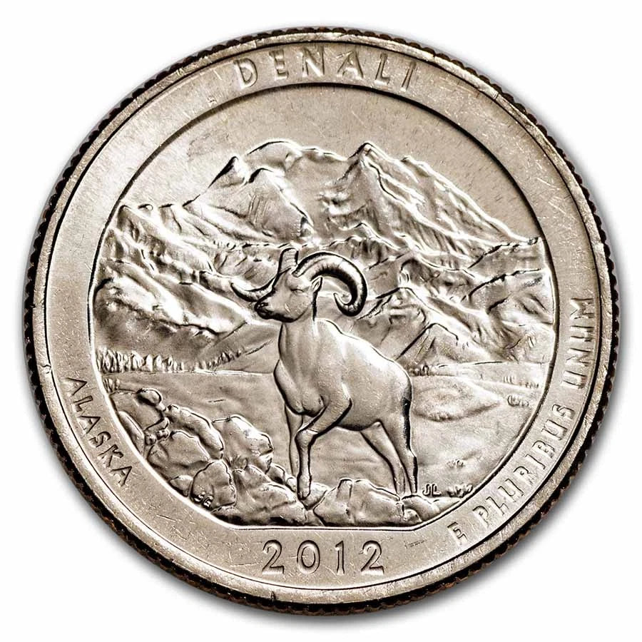 2012 Alaska "Denali" State Quarter-Uncirculated