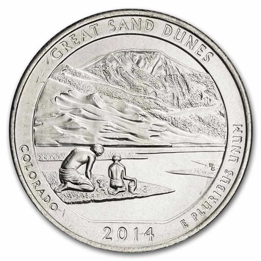 2014 Colorado "Great Sand Dunes" State Quarter-Uncirculated