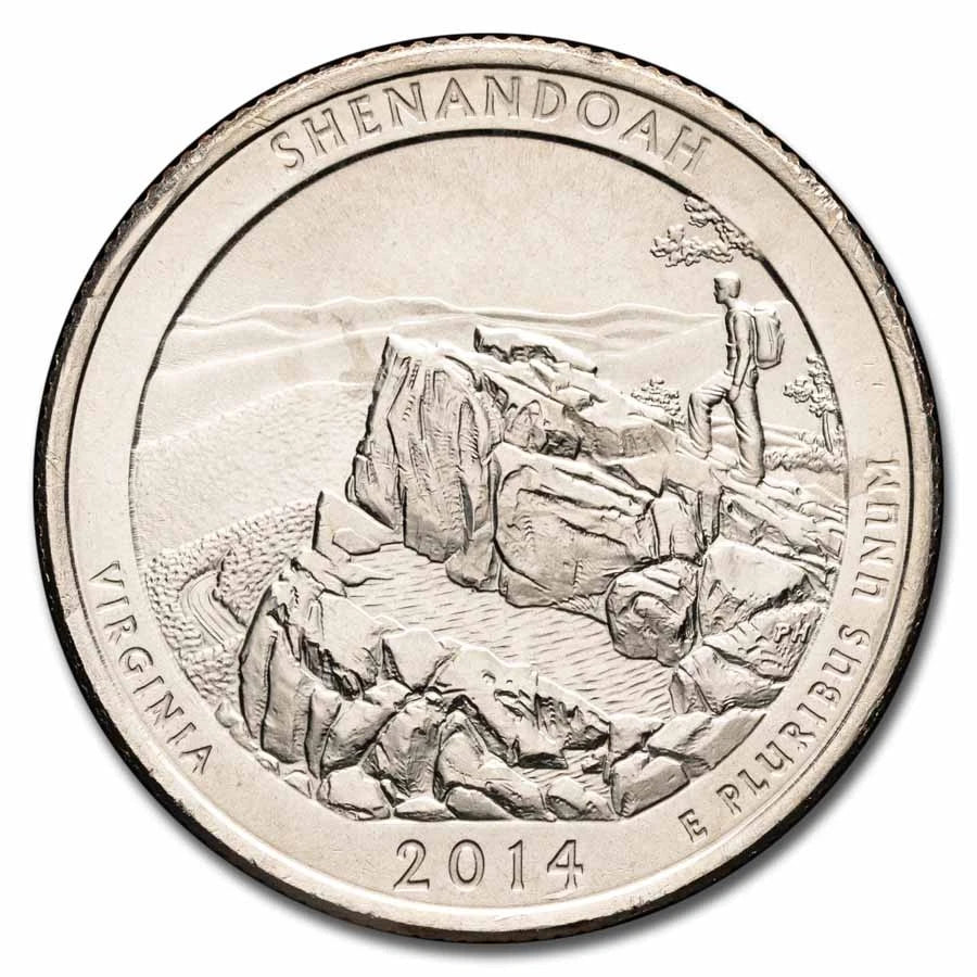 2014 Virginia "Shenandoah" State Quarter-Uncirculated