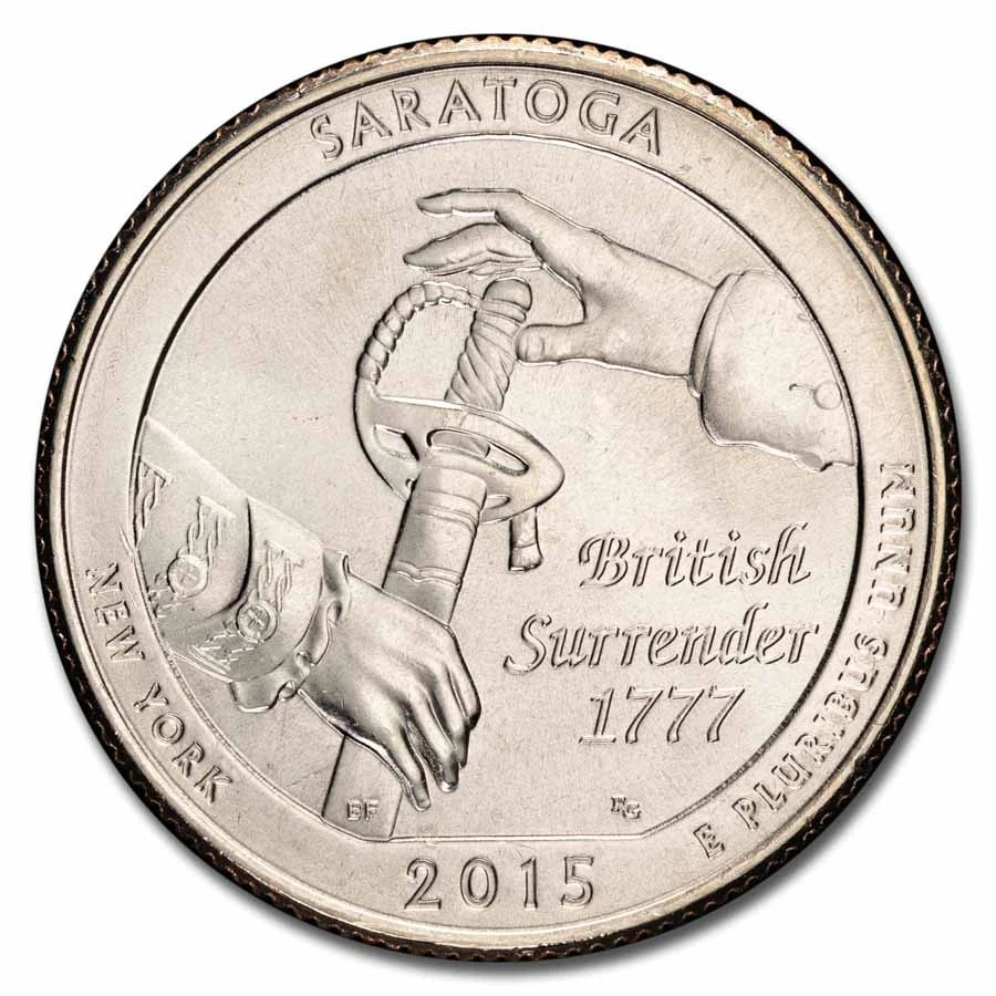 2015 New York "Saratoga" State Quarter-Uncirculated