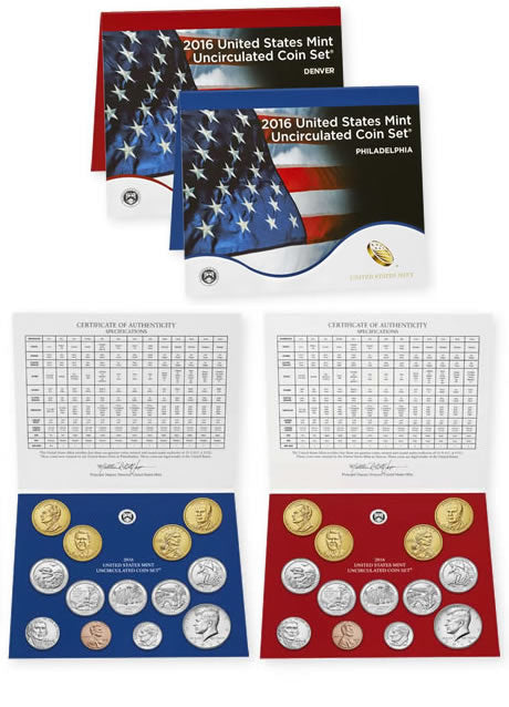 2016 US Mint Set