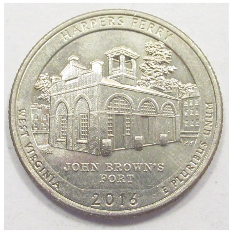 2016 West Virginia "Harpers Perry" State Quarter-Uncirculated