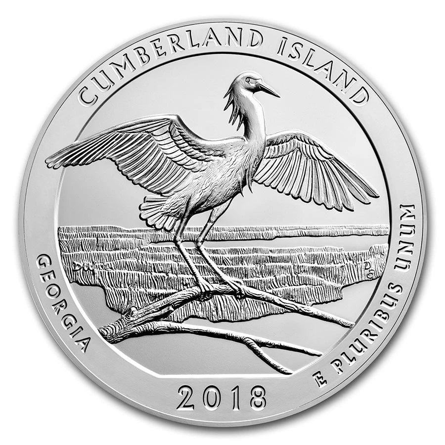 2018 Georgia "Cumberland Island" State Quarter-Uncirculated