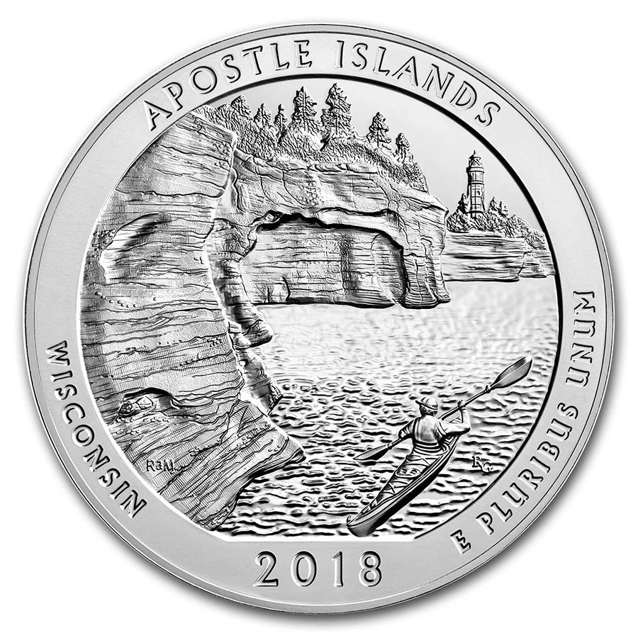2018 Wisconsin "Apostle Islands" State Quarter-Uncirculated