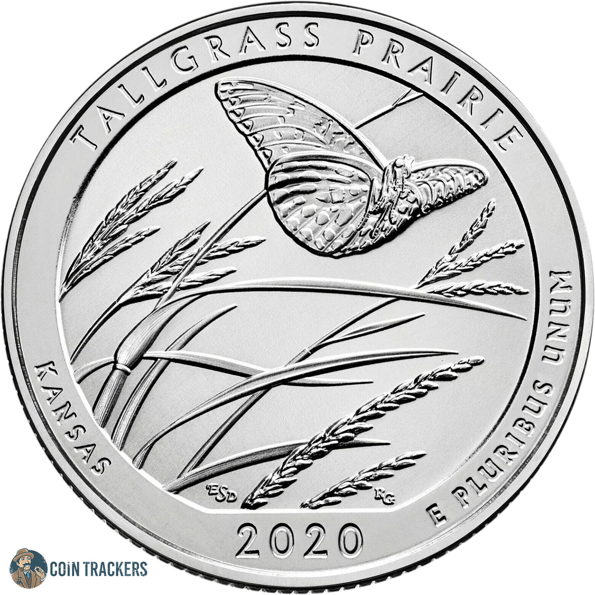 2020 Kansas "Tallgrass Prairie" State Quarter-Uncirculated