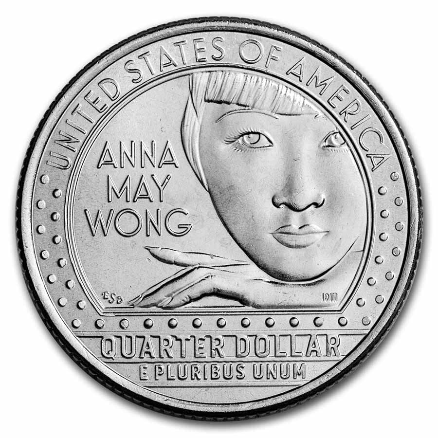 2022 Anna May Wong Quarter-Uncirculated