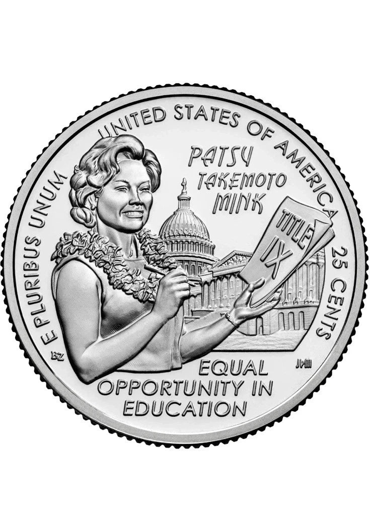 2024 Patsy Takemoto Mink "American Women" Quarter-Uncirculated