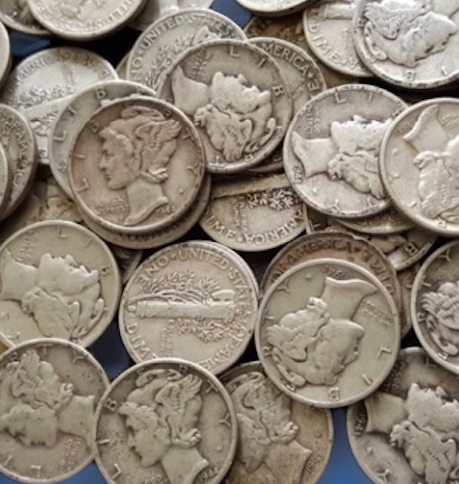 1916-1945 Mercury Dimes